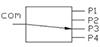 Mini 1X4 Fiber Optic Switch Optical Route