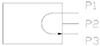 Mini 1X2 single-ended Optical Switch Optical Route