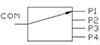 Mini 1X4 Fiber Optic Switch Optical Route