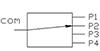 Mini 1X4 Optical Switch Optical Route