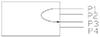 Mini 2X2 bypass single-ended Optical Switch Optical Route