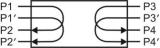 Mini Dual 2X2 Fiber Optic Switch Optical Route